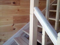 лестница со встроенным шкафом в Солнечном
